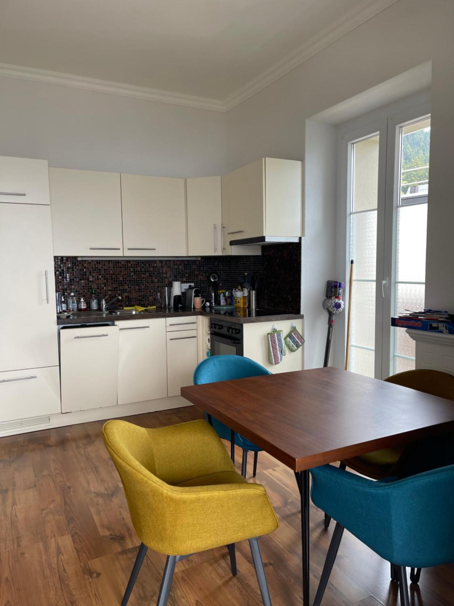 Charmant Appartement Au Vagabond Leysin Buitenkant foto