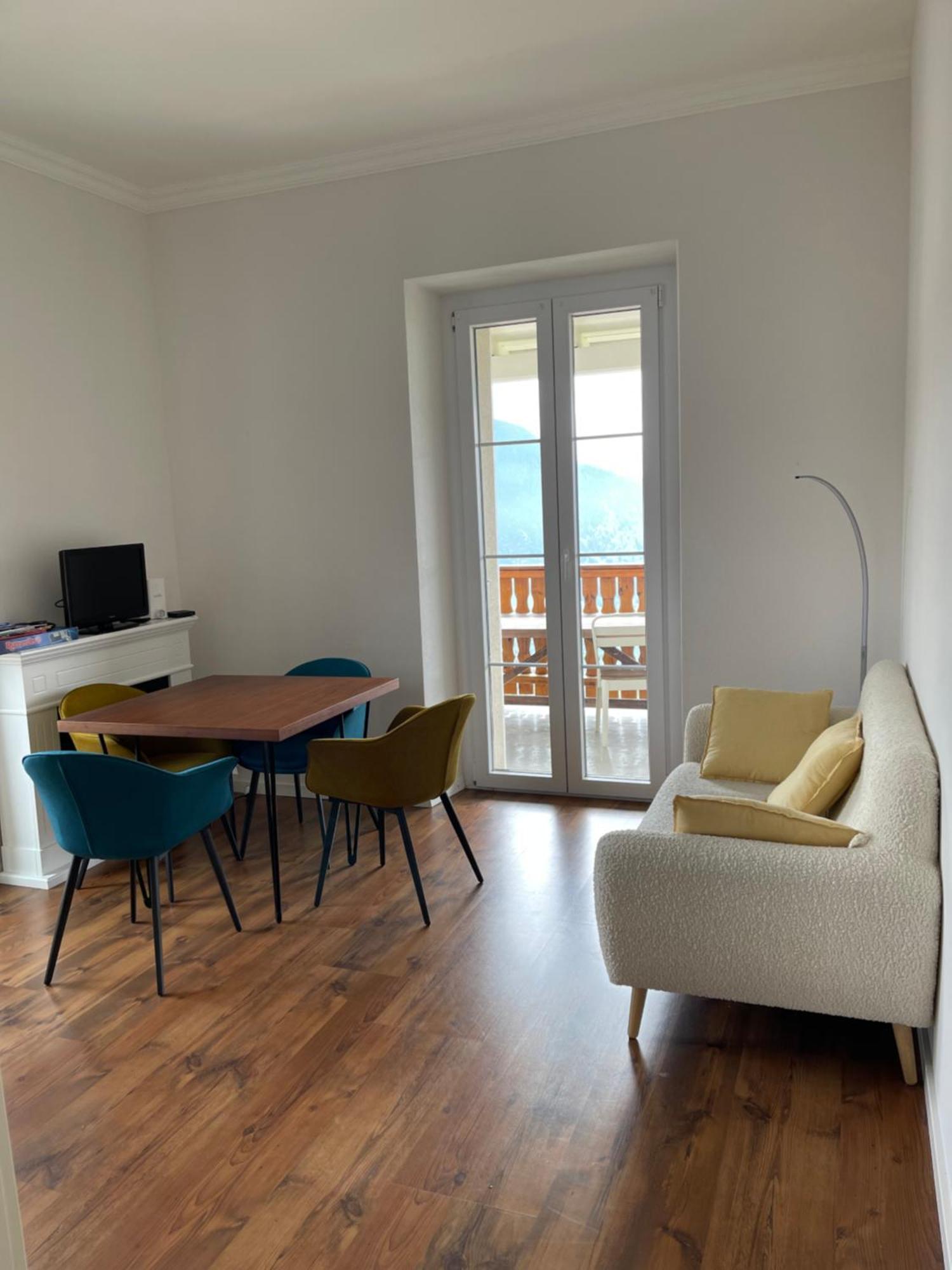 Charmant Appartement Au Vagabond Leysin Buitenkant foto